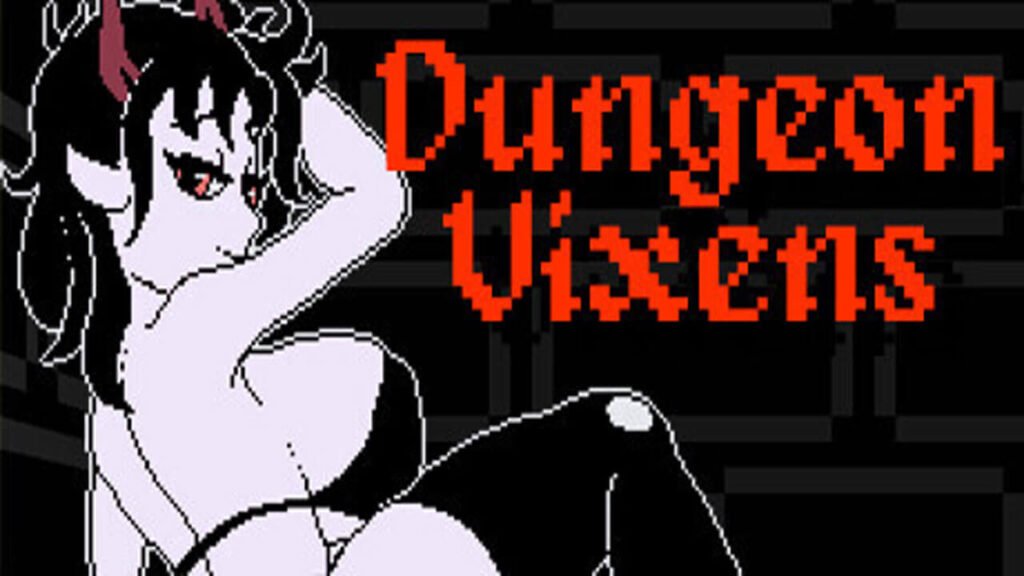 Dungeon Vixens game cover art developed by Dualarcade