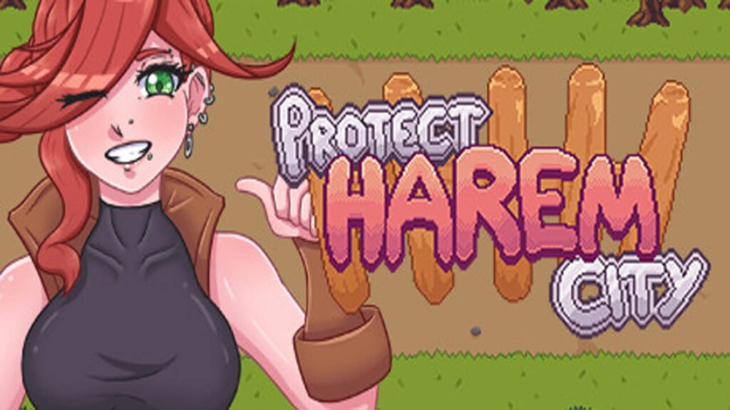Protect Harem City hentai game cover art
